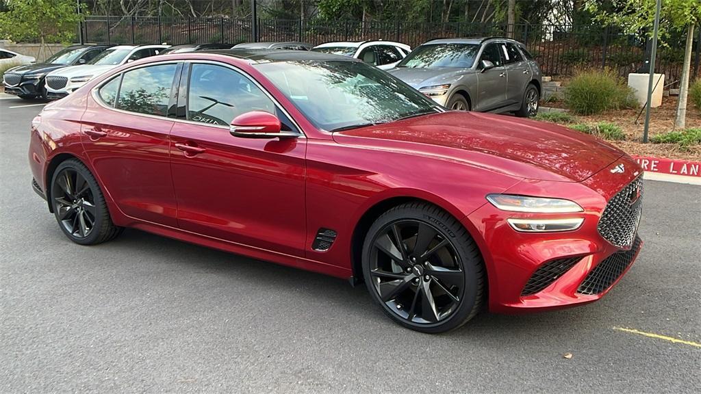 used 2023 Genesis G70 car, priced at $33,618