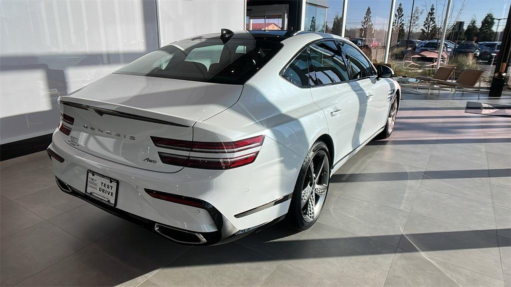 new 2025 Genesis G80 car, priced at $70,410