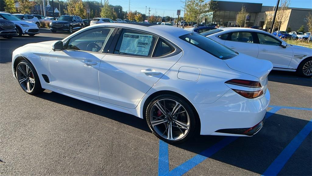 new 2025 Genesis G70 car, priced at $57,957