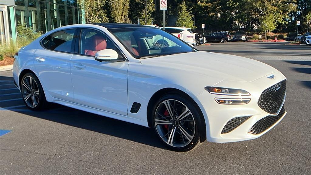 new 2025 Genesis G70 car, priced at $57,957