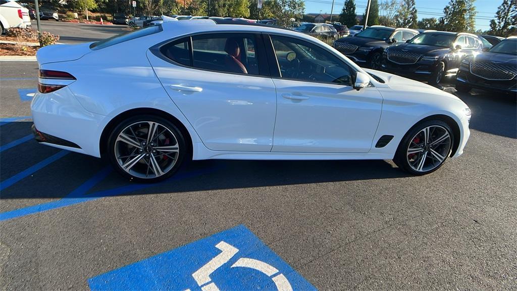 new 2025 Genesis G70 car, priced at $57,957