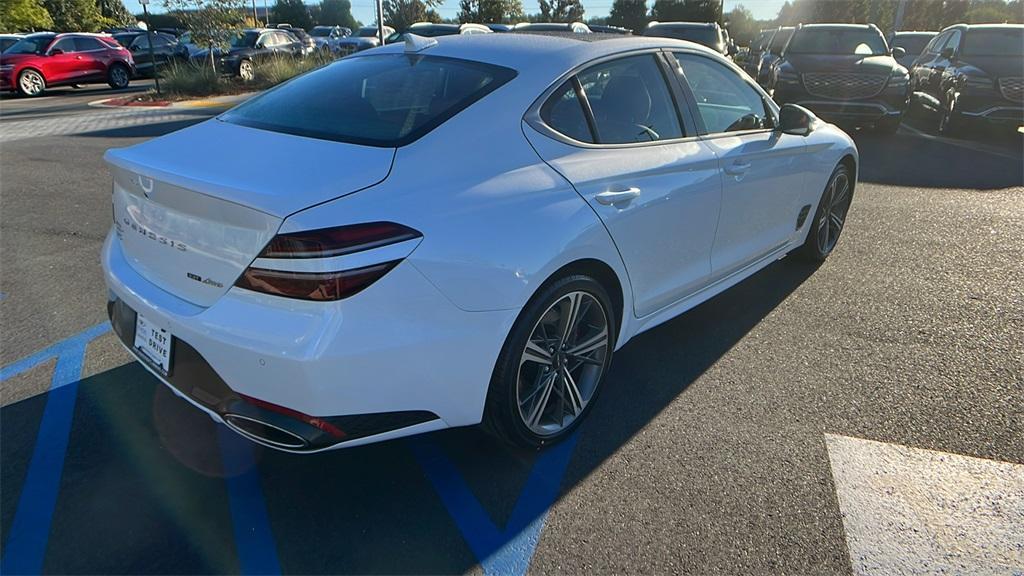 new 2025 Genesis G70 car, priced at $57,957