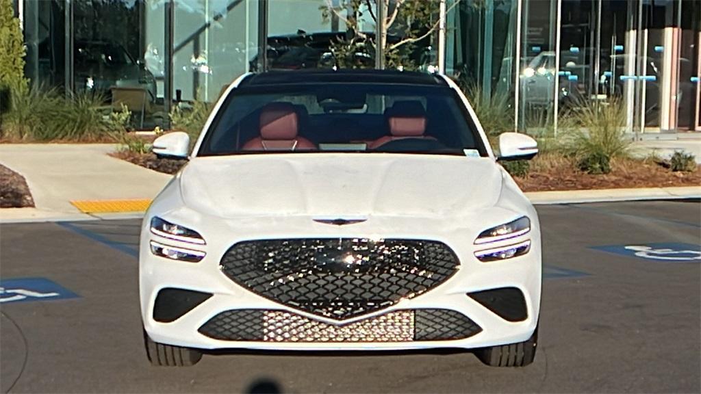 new 2025 Genesis G70 car, priced at $57,957