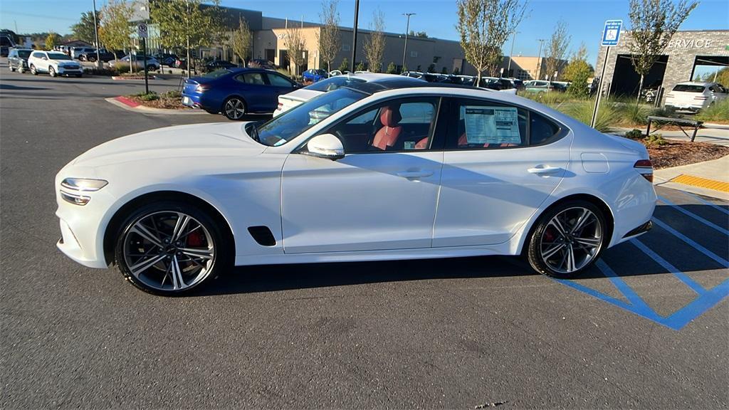 new 2025 Genesis G70 car, priced at $57,957