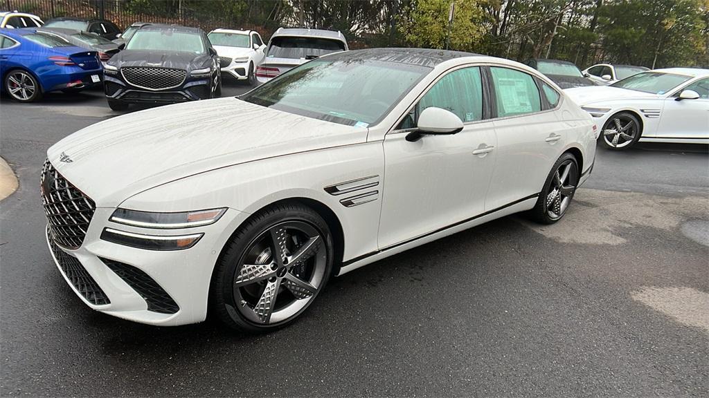 new 2025 Genesis G80 car, priced at $76,767