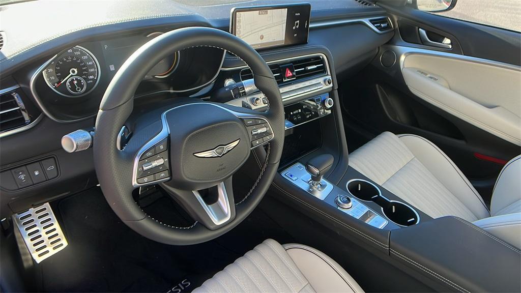 new 2025 Genesis G70 car, priced at $46,782