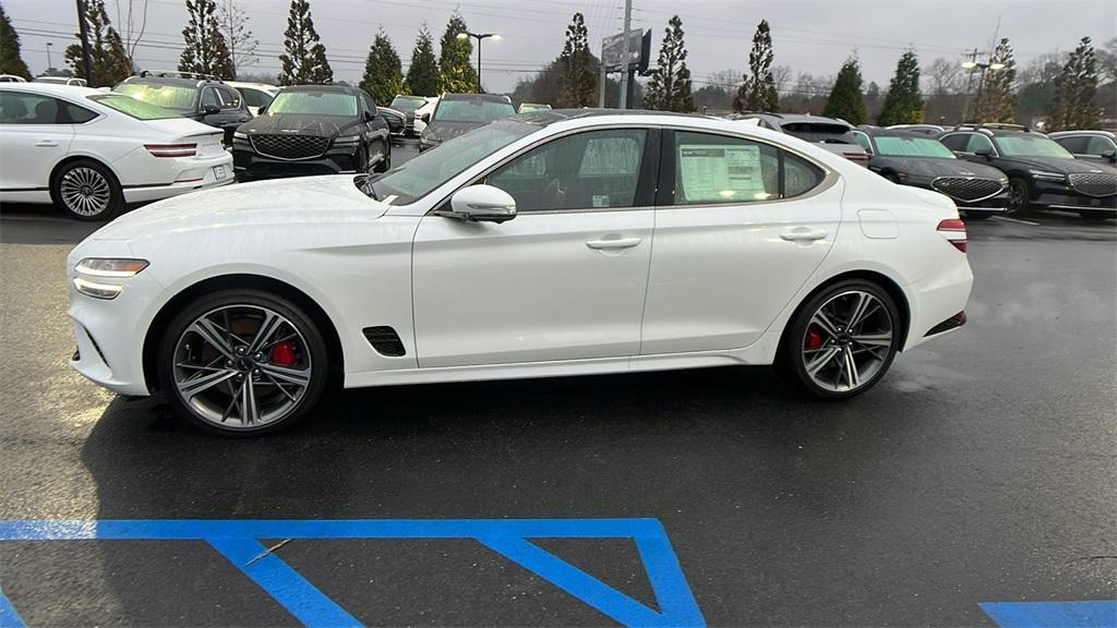 new 2025 Genesis G70 car, priced at $59,360