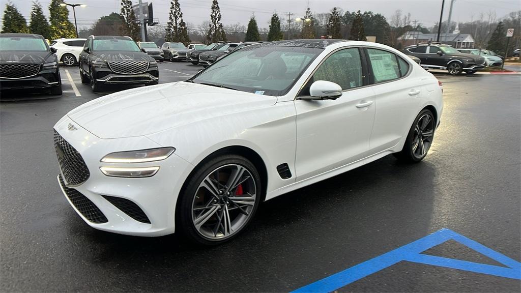 new 2025 Genesis G70 car, priced at $59,360