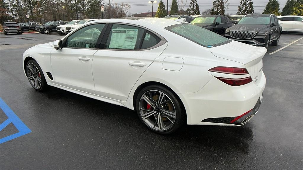 new 2025 Genesis G70 car, priced at $59,360