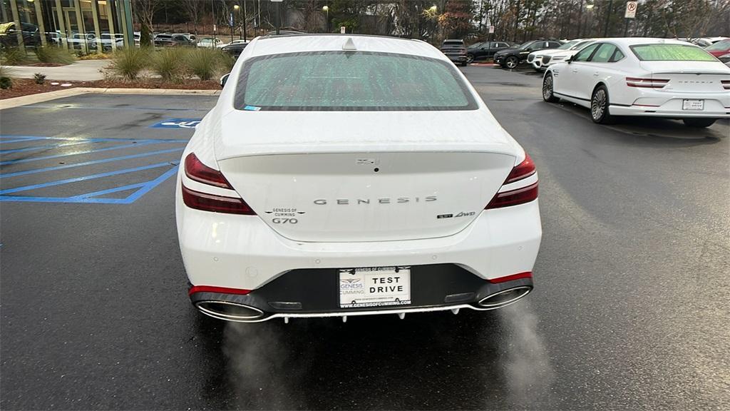 new 2025 Genesis G70 car, priced at $59,360