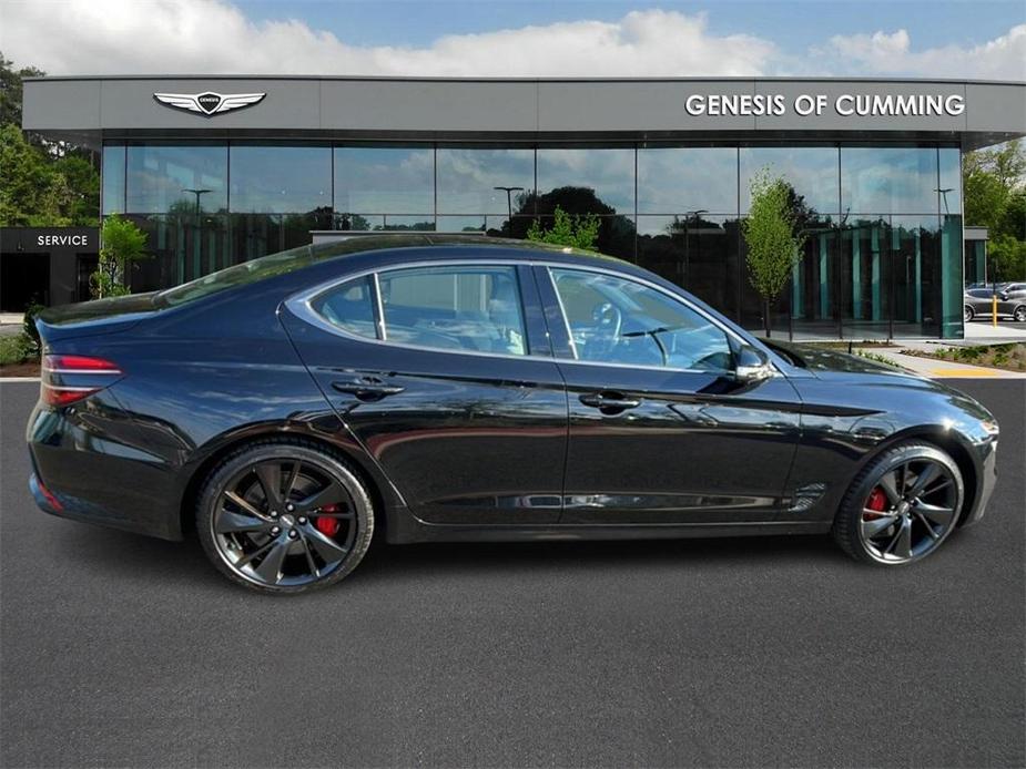 used 2023 Genesis G70 car, priced at $42,099