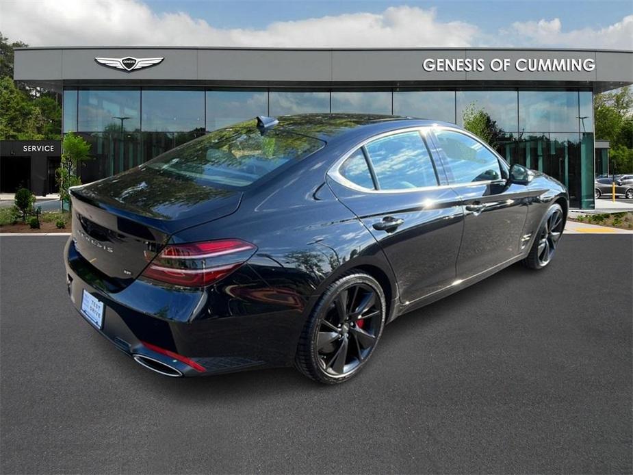 used 2023 Genesis G70 car, priced at $42,099