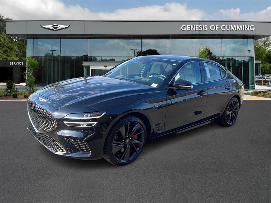 used 2023 Genesis G70 car, priced at $42,099