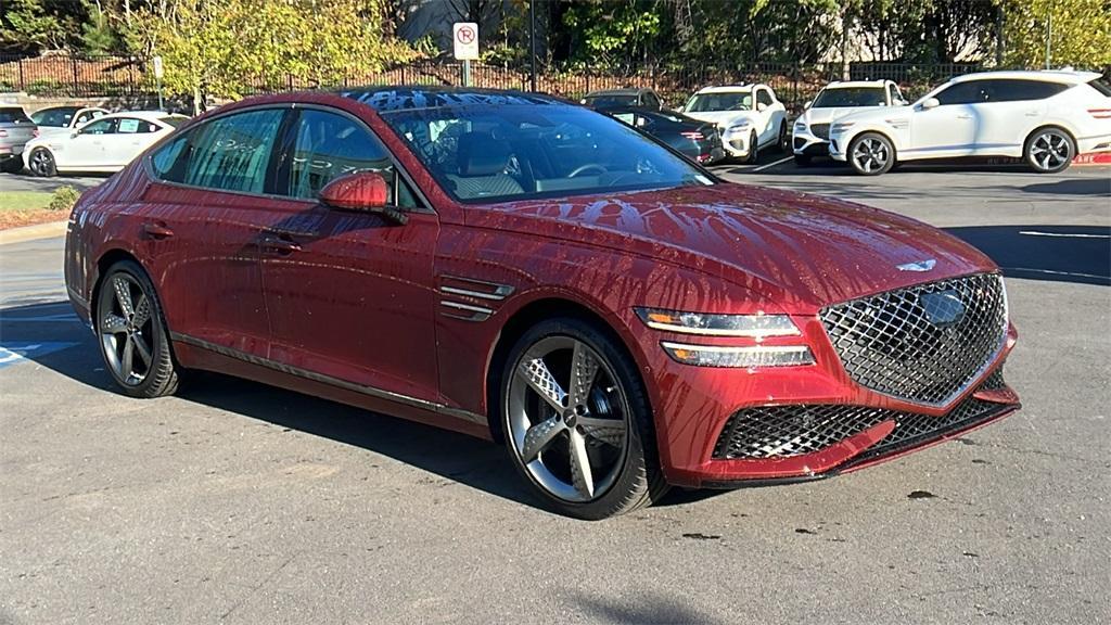 used 2024 Genesis G80 car, priced at $56,495