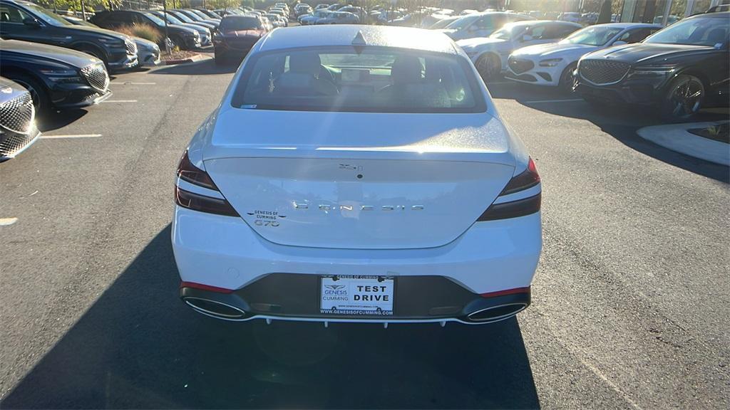 new 2025 Genesis G70 car, priced at $42,497