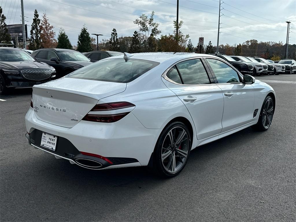 new 2025 Genesis G70 car, priced at $50,545