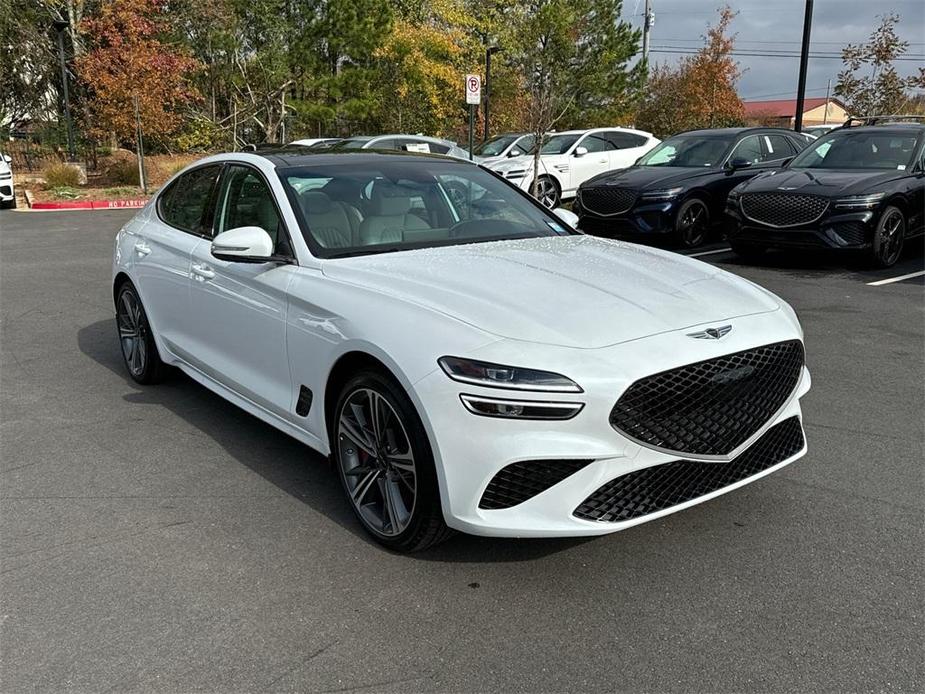 new 2025 Genesis G70 car, priced at $50,545