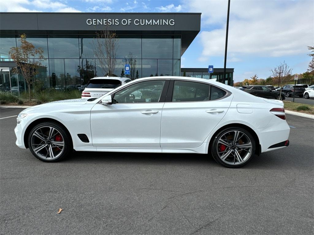 new 2025 Genesis G70 car, priced at $50,545