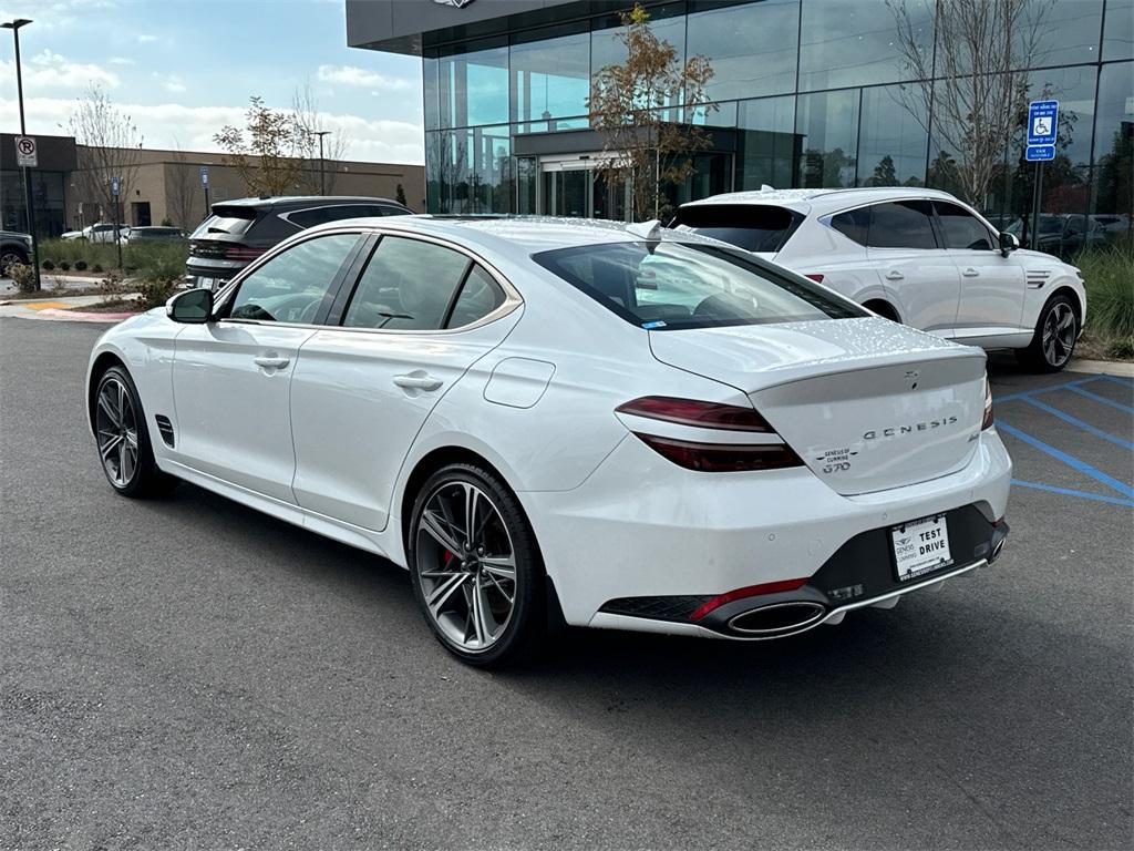 new 2025 Genesis G70 car, priced at $50,545