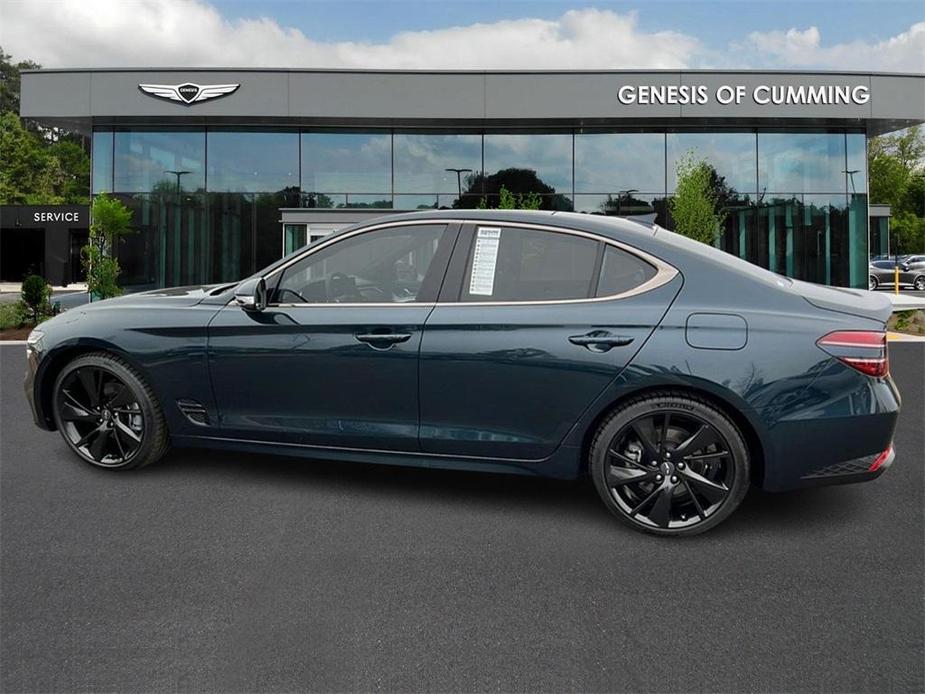 new 2023 Genesis G70 car, priced at $45,825