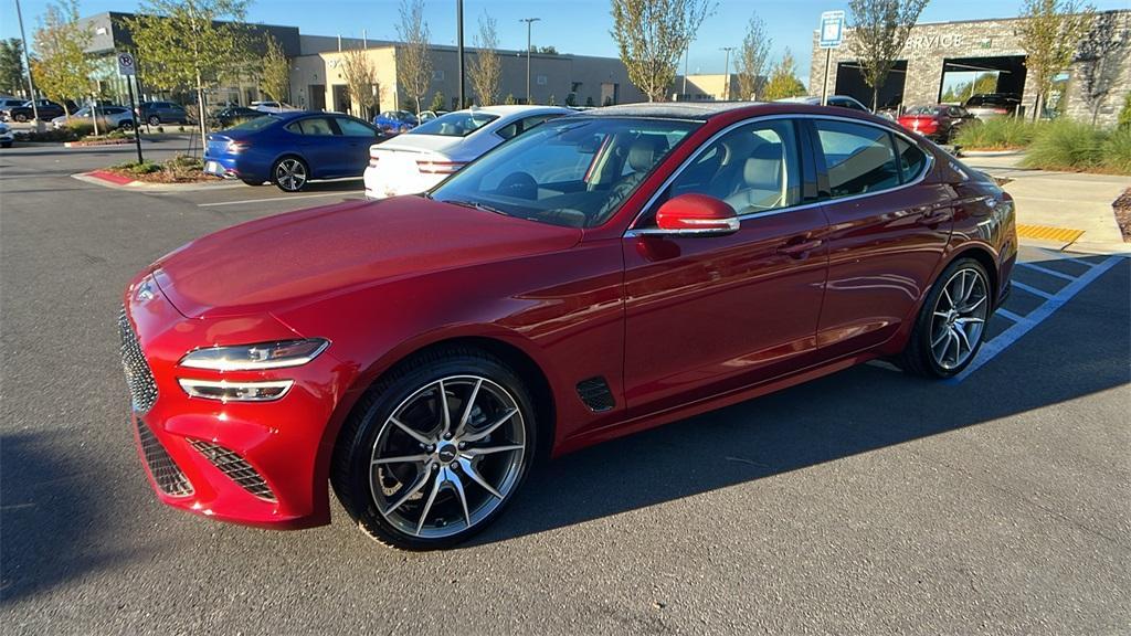 used 2022 Genesis G70 car, priced at $29,899