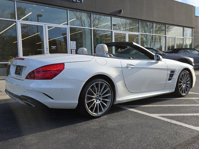 used 2018 Mercedes-Benz SL 550 car, priced at $54,136