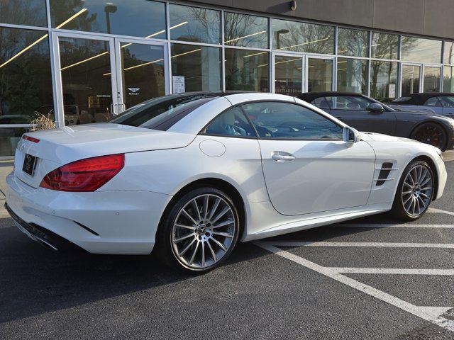 used 2018 Mercedes-Benz SL 550 car, priced at $54,136