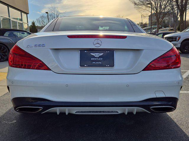 used 2018 Mercedes-Benz SL 550 car, priced at $54,136