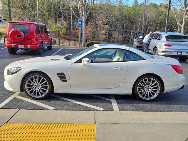 used 2018 Mercedes-Benz SL 550 car, priced at $54,136