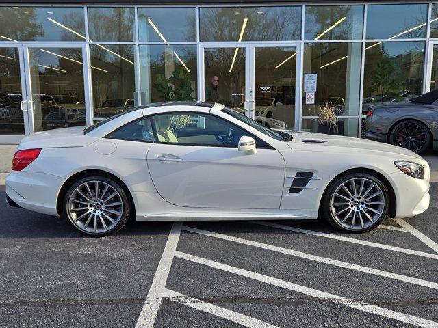 used 2018 Mercedes-Benz SL 550 car, priced at $54,136