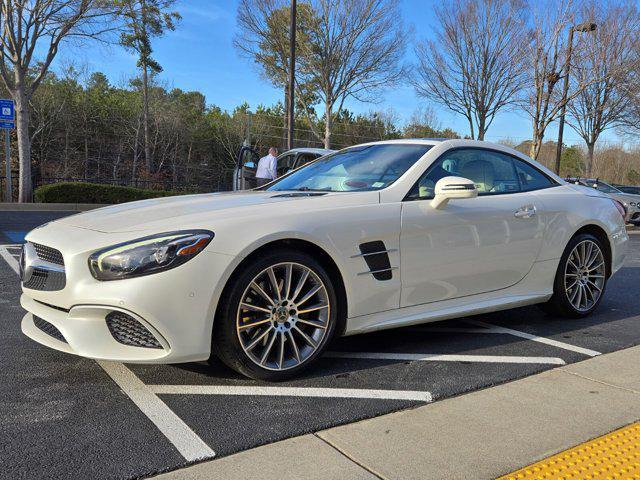 used 2018 Mercedes-Benz SL 550 car, priced at $54,136