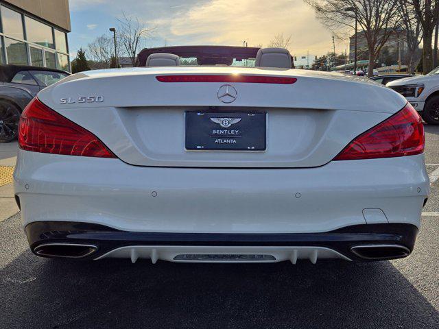 used 2018 Mercedes-Benz SL 550 car, priced at $54,136