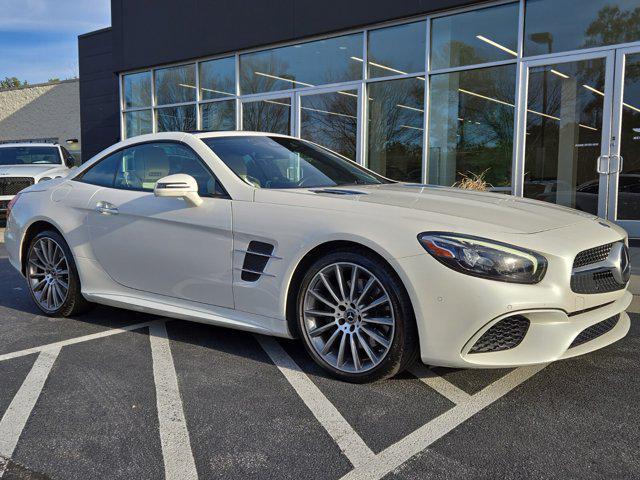 used 2018 Mercedes-Benz SL 550 car, priced at $54,136