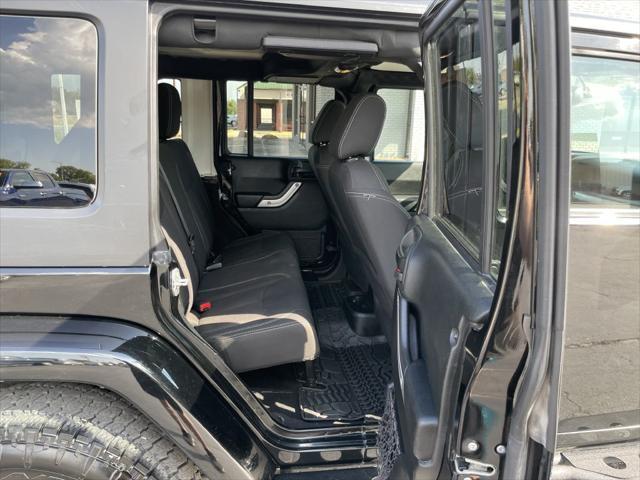 used 2017 Jeep Wrangler Unlimited car, priced at $23,900