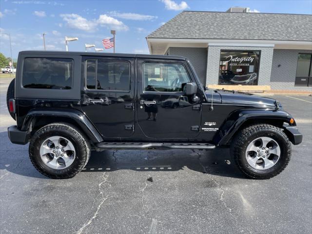 used 2017 Jeep Wrangler Unlimited car, priced at $23,900