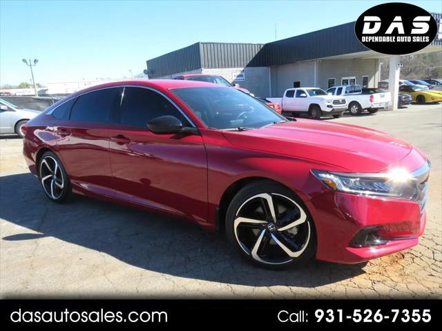 used 2021 Honda Accord car, priced at $28,588