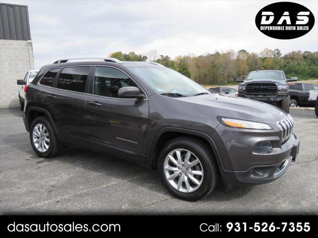 used 2017 Jeep Cherokee car, priced at $14,988