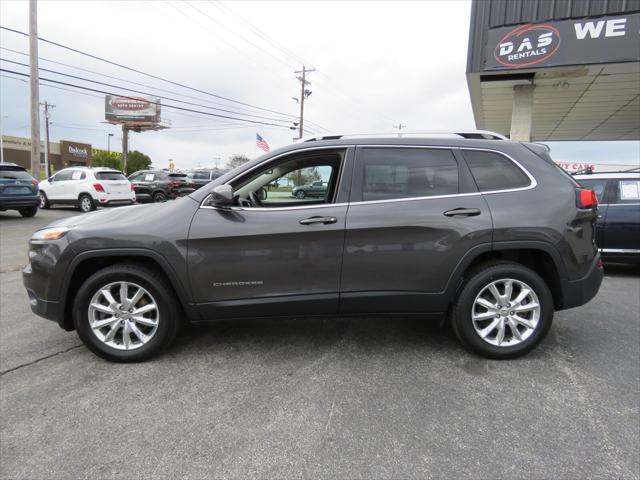 used 2017 Jeep Cherokee car, priced at $14,988