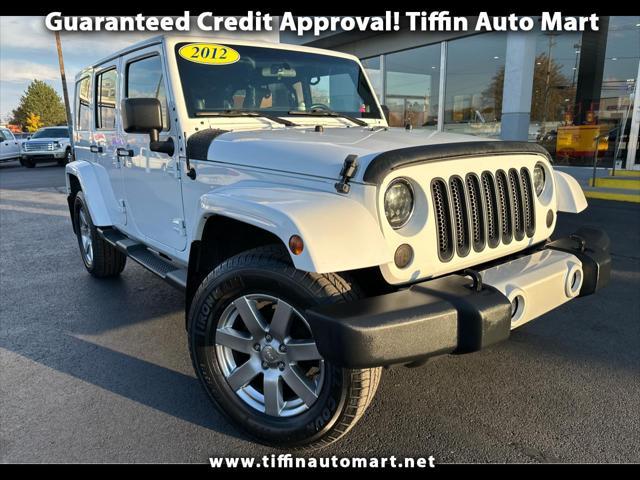 used 2012 Jeep Wrangler Unlimited car, priced at $19,620