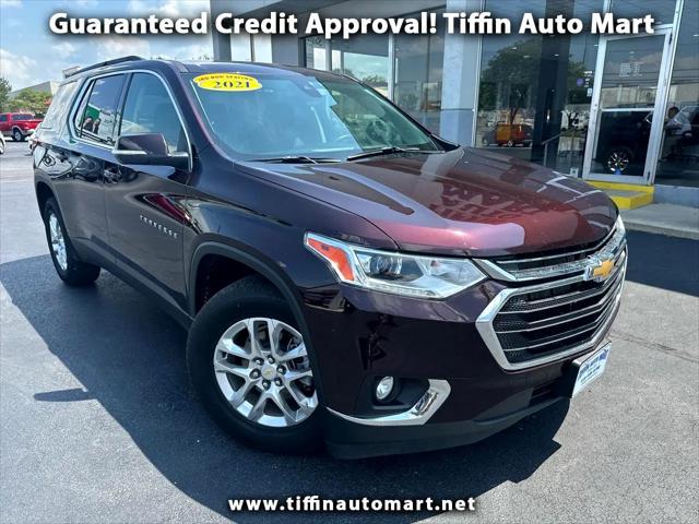 used 2021 Chevrolet Traverse car, priced at $26,895