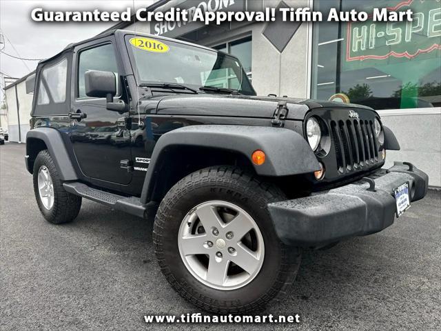 used 2016 Jeep Wrangler car, priced at $18,905