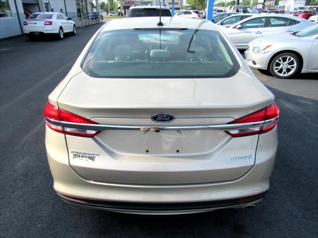 used 2018 Ford Fusion Hybrid car, priced at $16,870