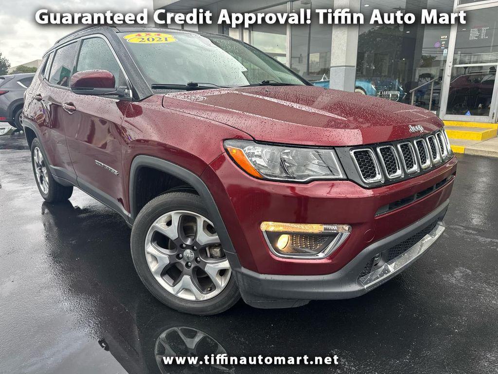 used 2021 Jeep Compass car, priced at $23,910