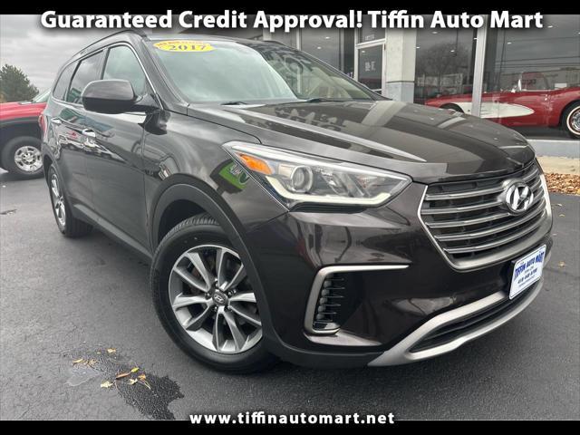 used 2017 Hyundai Santa Fe car, priced at $14,895