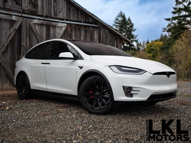 used 2017 Tesla Model X car, priced at $54,950