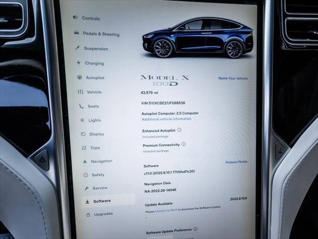 used 2018 Tesla Model X car, priced at $54,950