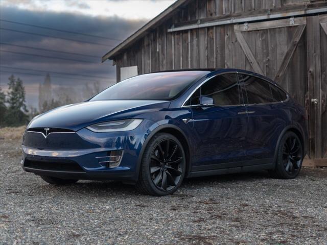 used 2018 Tesla Model X car, priced at $54,950