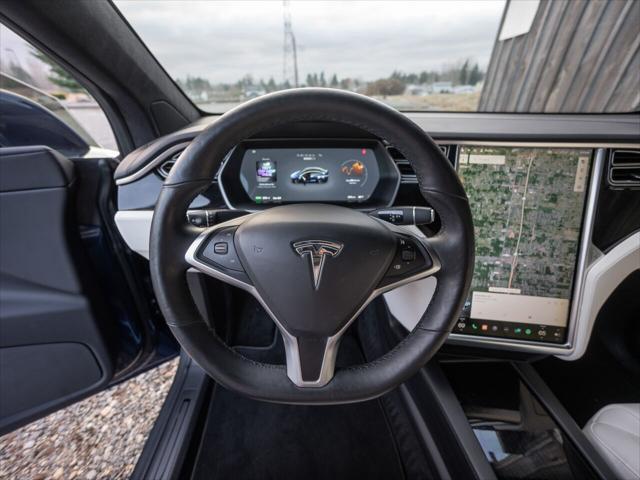 used 2018 Tesla Model X car, priced at $54,950