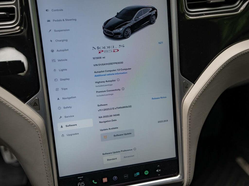 used 2014 Tesla Model S car, priced at $20,950