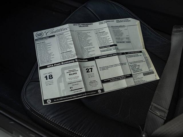 used 2012 Cadillac CTS car, priced at $14,950